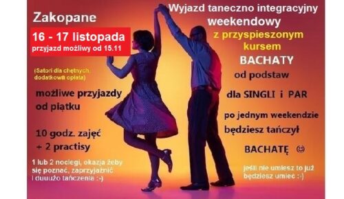 Zakopane 11 2024 bachata psychologia psychoterapia psychotronika biotronika