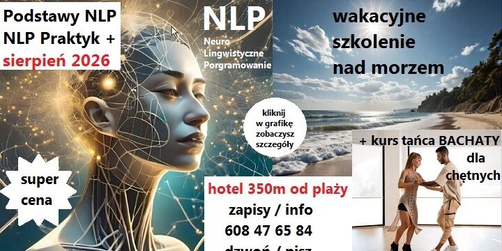 NLP PRAKTYK wakacje kliknij psychologia psychoterapia