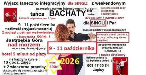 2026 10 wyjazd dla singli bachata trening interpersonalny psychologia psychoterapia